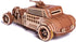 Wood Trick Apocalyptic Car 3D Wooden Puzzles for Adults and Kids to Build, Wooden Model Car Kits