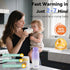 Umakep 12oz Portable Bottle Warmer for Travel - Cordless Milk Warmer, Dual Heating Modes for Breast Milk & Water, Fast