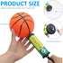 40Pcs Mini Basketball Set, 6" Small Basketballs with Pump for Over The Door Hoop Games, Indoor Outdoor Play