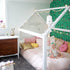 Tripod Baby Monitor Mount for Infant Optics DXR-8, Flexible Holder for Crib, No Tools or Wall Damage - White