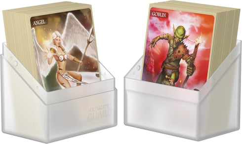 60+ 60 Ultimate Guard Boulder Classic, Deck Case for Double-Sleeved TCG Cards, Frosted, Secure & Durable Storage