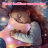 WEWILL 9'' LED Twinkle Star Soft Plush Pillow - Glowing Stuffed Star Light up Pillow with Colorful Night Lights (Pink)