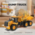9-Channel 1:18 6-Wheel 6 100-Min 2026 Mighty RC Dump Truck Toy | Scale All-Terrain Construction Vehicle with Lights