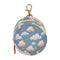 Cloud Round Pacifier Storage Case with Zipper, Portable Pacifier Case for Travel,
