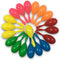 24pcs Mini Maracas for Kids, Mexican Fiesta Party Favors, Plastic Shakers for Birthday Supplies