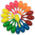 24pcs Mini Maracas for Kids, Mexican Fiesta Party Favors, Plastic Shakers for Birthday Supplies