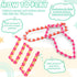 60 Packs Color,48 Sotiff Wacky Track Fidget Toy Fidget Links Colorful Snake Toy Gift for Kids Adult Autism Stress