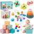 Plunack 6 in 1 Baby Toys 6 to 12 Months, Montessori Toy