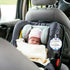2 Pack PLIGREAT No Touching Baby Car Seat Sign, No Kissing Baby Stroller Tag with Hanging Straps and Clip, No Touch