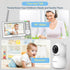 Baby Ganibs 4.3'' 1000ft 30-Hour 2-Way Baby Monitor with Camera and Audio, Video Baby Monitor with Long Range