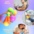 50 Pack (1.8") Stress Balls Bulk for Kids and Adults: Mini Squishy Ball for Stress Reduce - Color Changing Sensory Ball