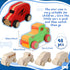 Wettarn 48 Pcs Wood DIY Car Toys, Unfinished Wooden Cars, Paintable Wood Toys for Students Craft Projects