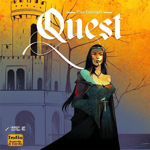 Quest - by Indie Boards and Cards - Social Deduction Board Game
