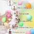 ASPULU 72Pcs Set Pack Stress Balls for Adults and Kids - Squishy Ball Sensory Fidget Toys for Anxiety Relief - Squeeze