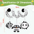 Baby Spiral Hanging Stroller and Car Seat Toys, Black and White Sensory Toy for Newborns, Thank You Gifts