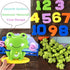 miYou STEM Math Toy - Educational Balance Game and Counting Frog Set for School Kids Ages 3-7