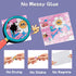 KIAFUM 8pcs 1000 Adhesive Puzzle Saver Sheets, Puzzles Glue Sheets, Peel and Stick Puzzle Sticker Sheets Preserve