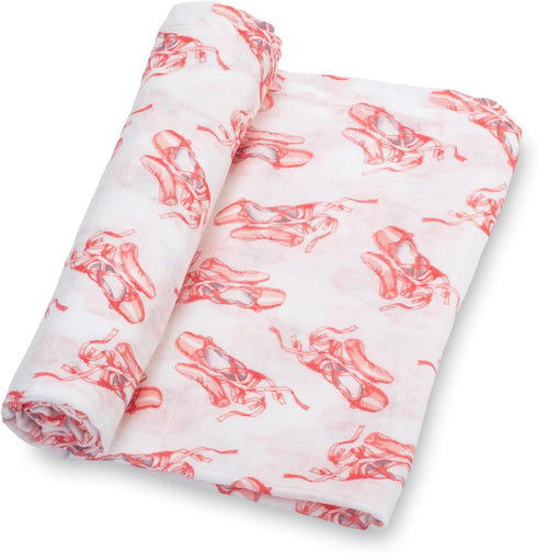 100% 47 47 Inches 2 Pack) LollyBanks Baby Blanket, Cotton Muslin Swaddle Blankets for Girls, Large x Newborn Blanket