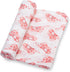 100% 47 47 Inches 2 Pack) LollyBanks Baby Blanket, Cotton Muslin Swaddle Blankets for Girls, Large x Newborn Blanket