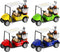 Jerify Mini Golf Cart Model Toy Metal Pull Back Action Cart 1:36