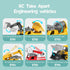 Take Apart Toy Excavator with Electric Screwdriver, Remote Control Construction Set for Indoor/Outdoor STEM Play