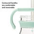 6 oz. OXO Tot Transitions Straw Cup with Removable Handles - - Opal