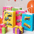 32 Sheets Make Your Own Construction Vehicle Stickers, Creative Truck Game Stickers for Kids Birthday Party Favors, DIY