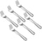 TeamFar Toddler Forks - Stainless Steel Baby Utensil Silverware for Self Feeding, Set of 6, Dishwasher Safe
