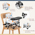 6-36 Toddler Booster Seat for Kitchen Chair & Travel - Portable Foldable with Removable Tray, Baby Camping Chair Months