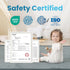 1.3" 39x59 Tummy Thick Baby Play Mat for Floor, Foam Time Mat, Padded Support Soft Plush Nursery Rug for Infant Kids