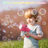 Onory Bubble Gun Machine for Kids - Bubble Blaster with Solutions for Summer Outdoor & Indoor Activities