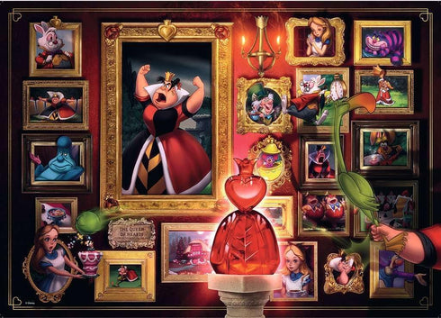 Ravensburger Disney Queen of Hearts - 1000 Piece Jigsaw Puzzle for Adults