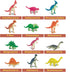 ArtSkills Dinosaur Eggs Excavation Dig Kit, Mystery Box of 4 Dino Eggs - Collect All 12 Toy Dinosaurs