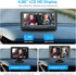 Shynerk Baby 2 6.86" 1080P Baby Car Camera for Kids, HD Split Screen Baby Monitor with Dual Backseat Cameras and IR