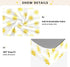 miaozhen 1 Pack 52x28 Cotton Baby Crib Sheets for Boys Girls Soft Breathable Bright Yellow Star White Unisex Child Crib