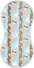 GOODOLD Cartoon Sloth Muslin Baby Burp Cloths - Super Absorbent and Soft Burping