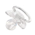 Set LittleForBig BigShield Adult Sized Pacifier Candy Gloss Pacifiers - Black & Crystal
