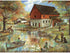 Bits and Pieces 4-in-1 1000 Piece Jigsaw Puzzles for Adults, Multipack of Four, Country Pond Harvest Café