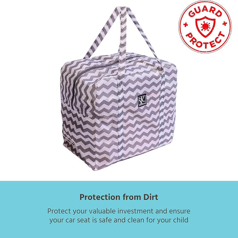 J.L. Childress Go-Go Travel Bag for Kids Backless Booster Seat - Compact Carrier for Airplane & Air Travel, For Toddler