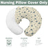 Vintage Western Cowboy Baby Nursing Pillow Covers for Boy Girl Retro Cowboy Cactus Horse Nursery Feeding Pillowcase