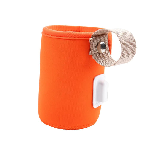 LIOOBO Travel Milk Warmer for Portable USB Heated Cover for Bottles Quick and