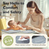 mommore Portable Changing Pad for Baby Newborn Water Resistance Detachable Travel Diaper Changing Mat with Wipes