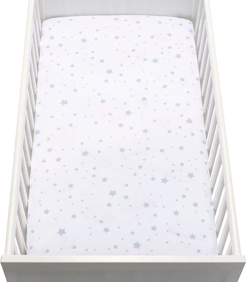 (2-Pack) Newton Baby Fitted Crib Sheet - Ultra Breathable and Soft, Organic Cotton, Fits All Standard Cribs, White