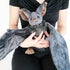 Enivtfz 12" Large Bat Plush Toys, Creepy Goth Bat Stuffed Animal Lifelike