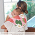 Zhirexin 4Pack JUZIHAI Strawberry Baby Burp Cloths Soft Cotton Burp Rags,Super Absorbent Burp Cloth Bag for Newborn