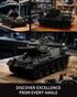 T34/85 WW2 Set (818 NF10270) Nifeliz Tank, Military Tank Building for Adults, Collectible Army Model to Build