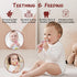 (4 Pack), WAJIAYON Baby Breastmilk Popsicle Molds & Baby Fruit Feeder Infant Food Freezer Tray Storage Containers