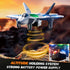 WATUDOU 2.4GHz 360 8-12 Mini Stunt Remote Control Plane Drone Toys with LED Lights RC Airplane Toys, Headless Mode