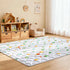 50" 50", Odorless Premium Foam Baby Play Mat x Soft Microfiber Fabric Crawling Mat for Floor- Comfortable