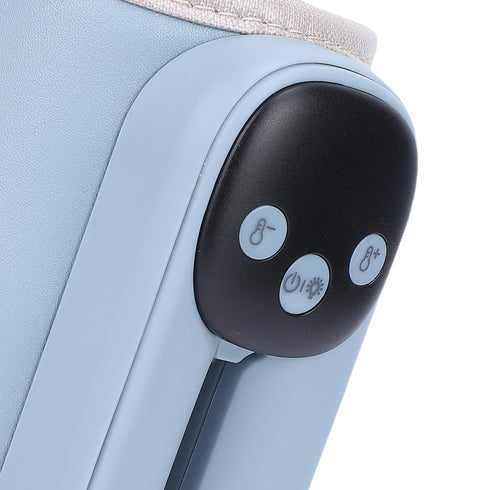 PUSOKEI 11 Settings Portable Bottle Warmer, Temperature Rechargeable Fast Milk Warmer with LED Display and Night Light